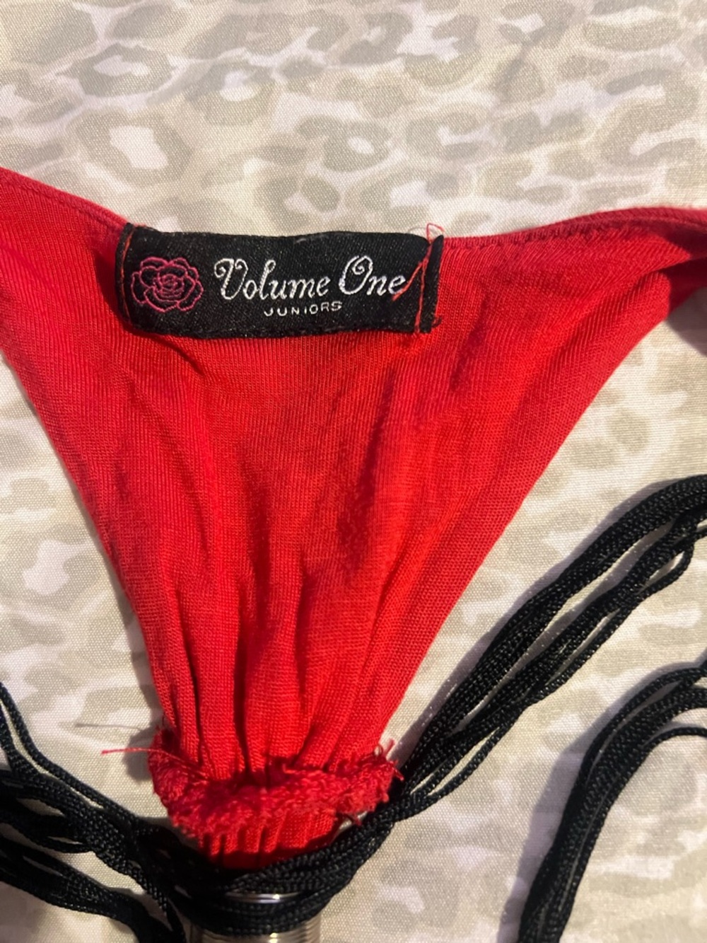 One Red Juniors blouse tank  top